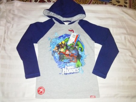 POLERA SUPER HEROE ALGODON MARCA MOLETTO