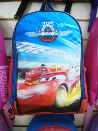 MOCHILA PREESCOLAR DE CARS