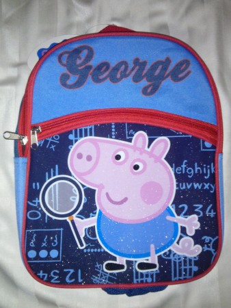 MOCHILA PREESCOLAR DE GEORGE