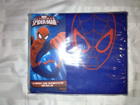 SABANA DE SPIDER MAN, PLAZA Y MEDIA