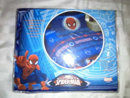 SABANA DE SPIDER MAN, PLAZA Y MEDIA