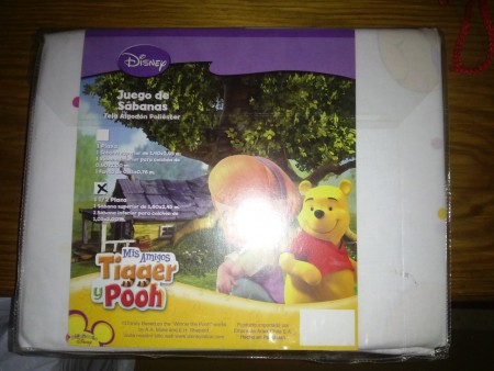 SABANA DE WINNIE THE POOH, PLAZA Y MEDIA
